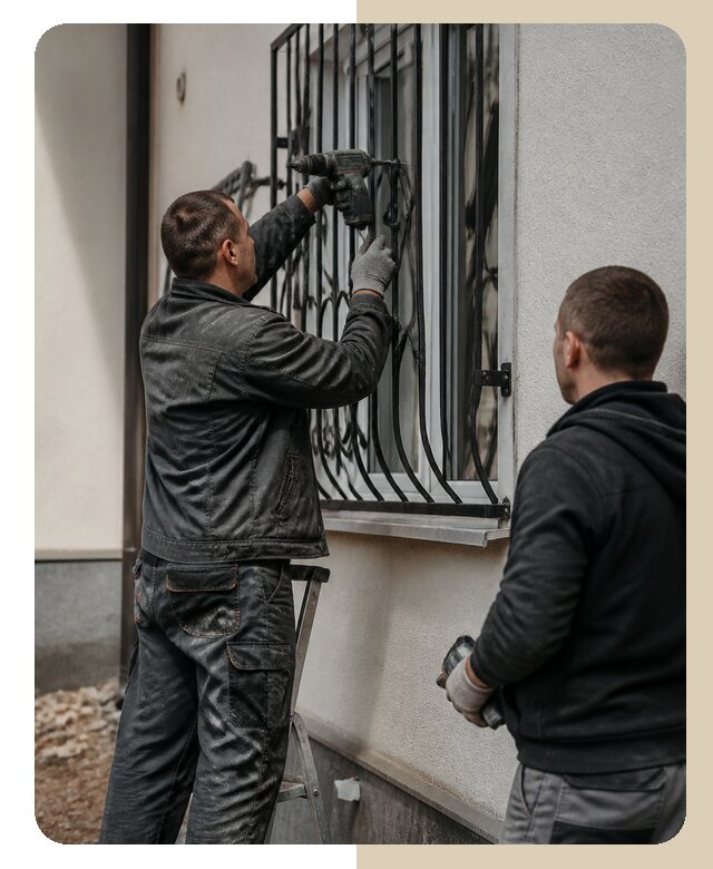 Установка наружных решеток в Боровичах от 5107 р. | ДвериЛегко-Брв
