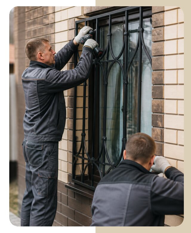 Установка решеток в дом в Боровичах по цене от 3648 р. | ДвериЛегко-Брв